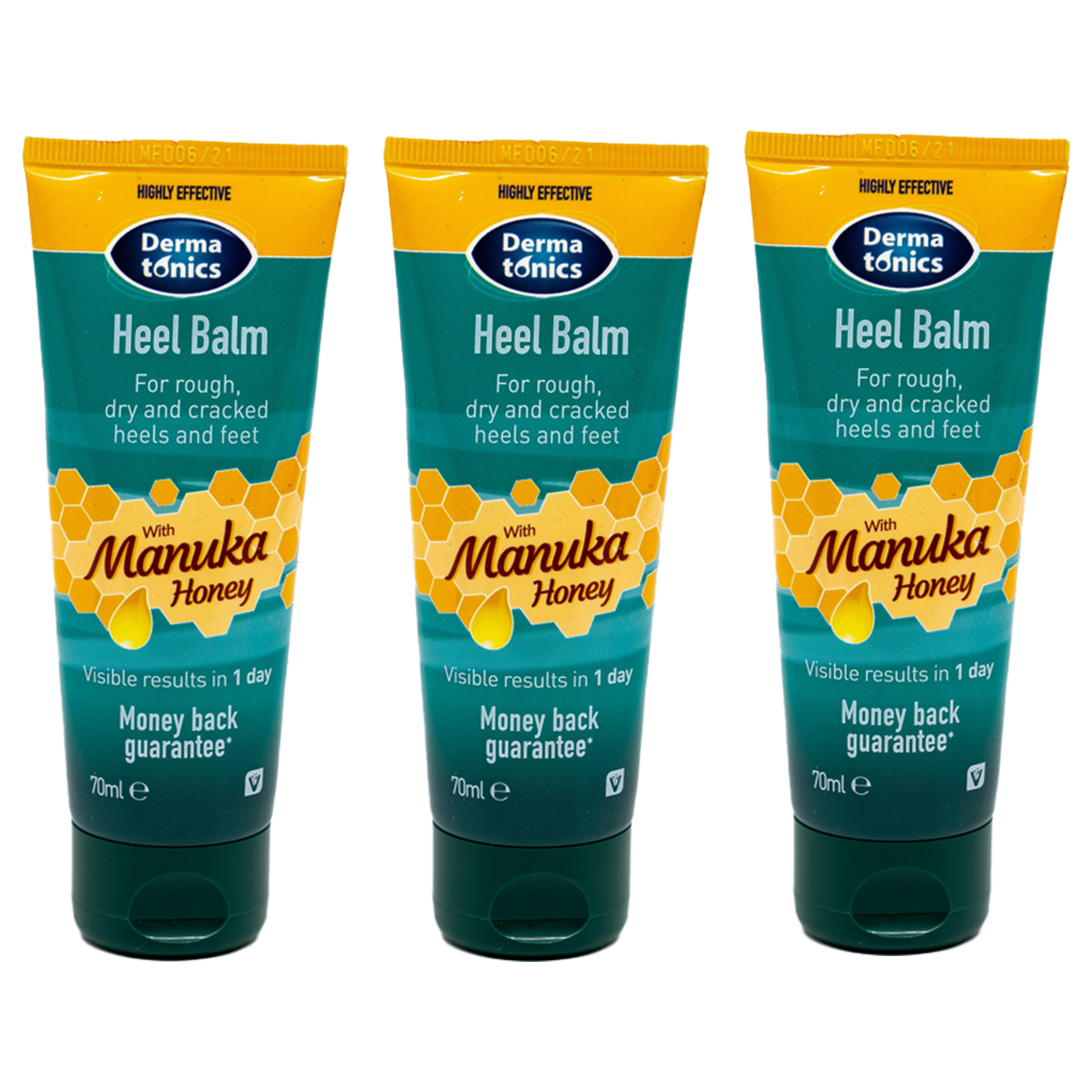 Manuka Honey Heel Balm (3-Pack)