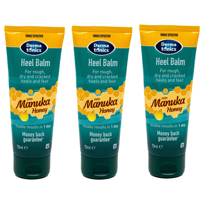 Manuka Honey Heel Balm (3-Pack)