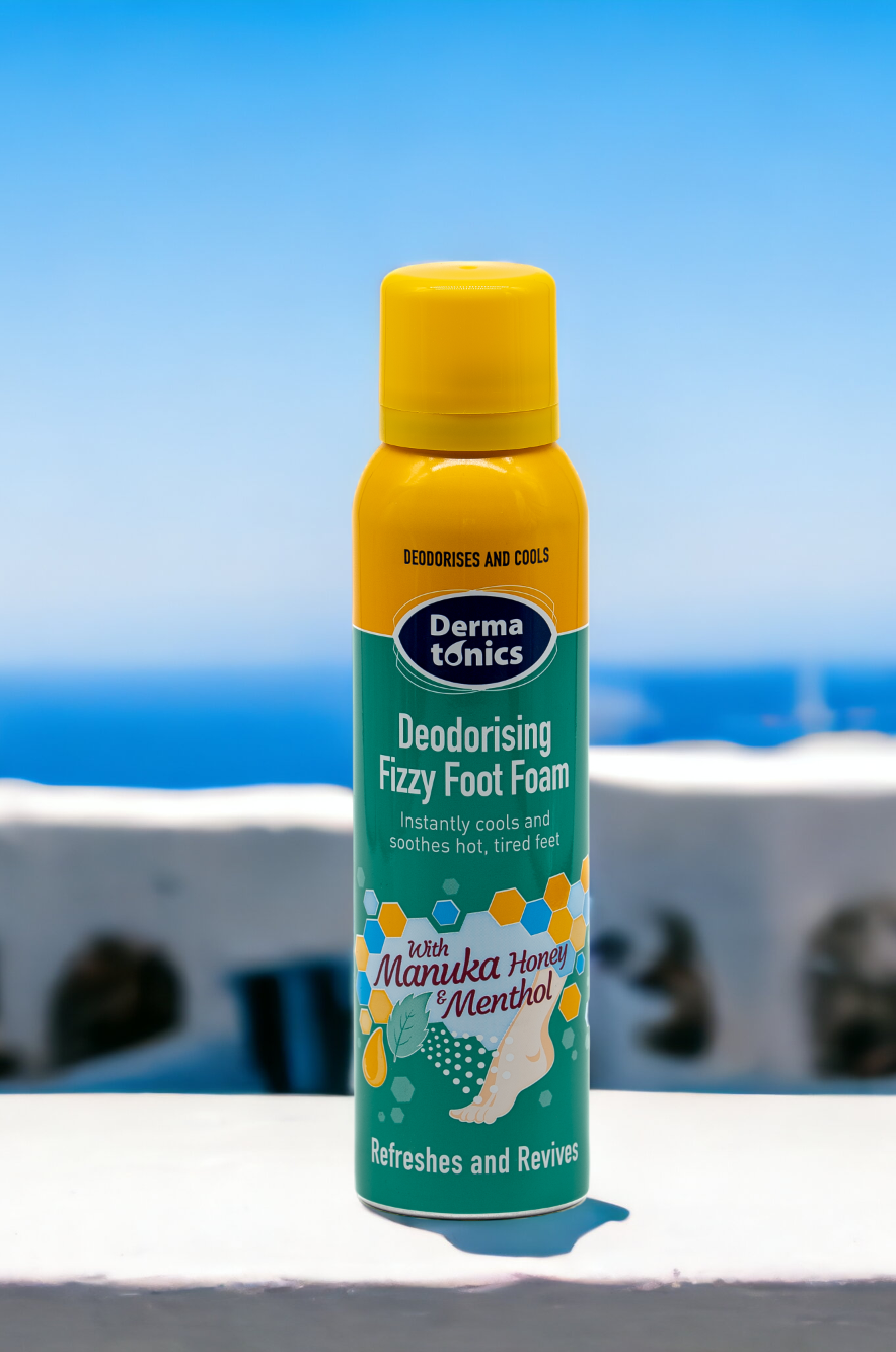 Deodorising Fizzy Foot Foam