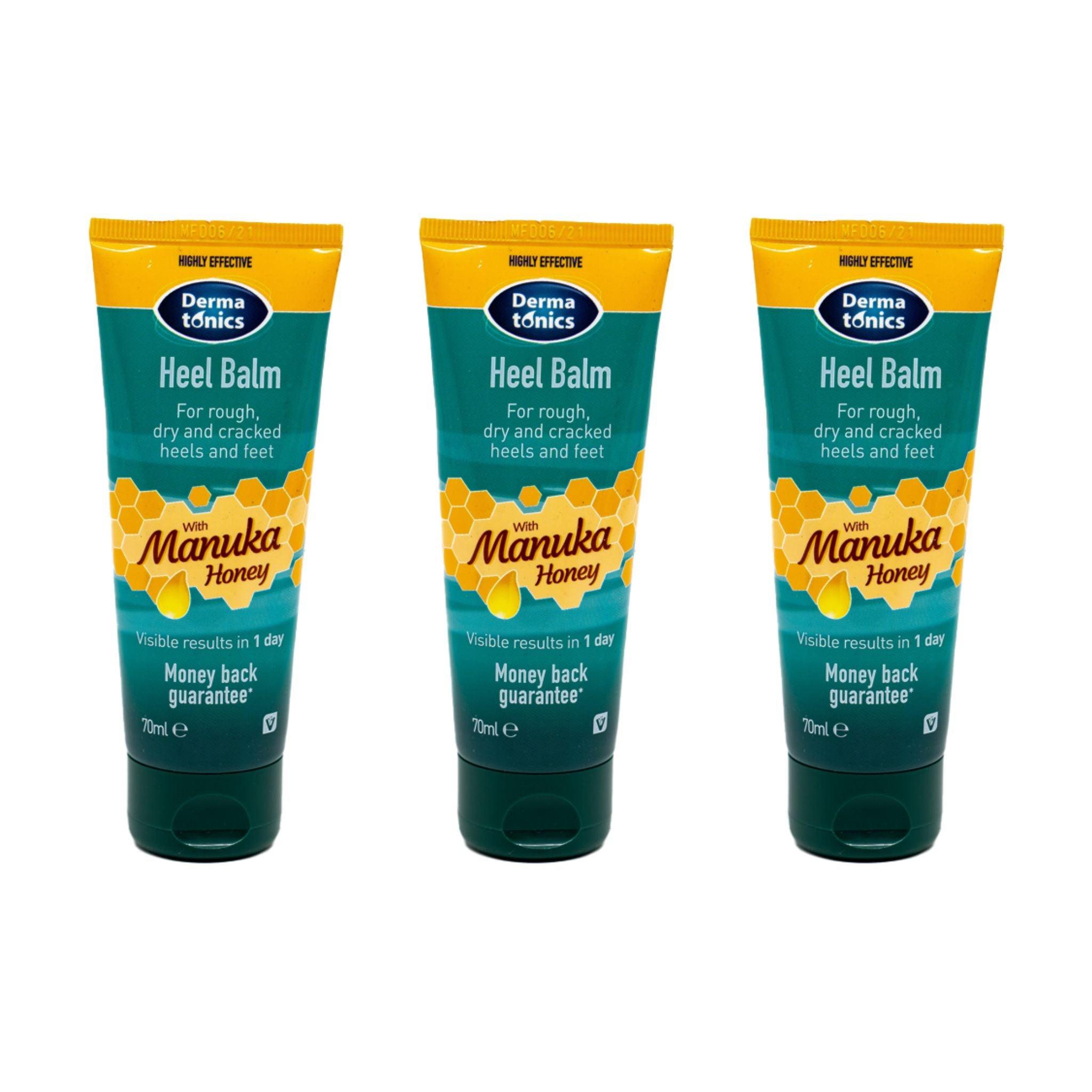 Manuka Honey Heel Balm (3-Pack)