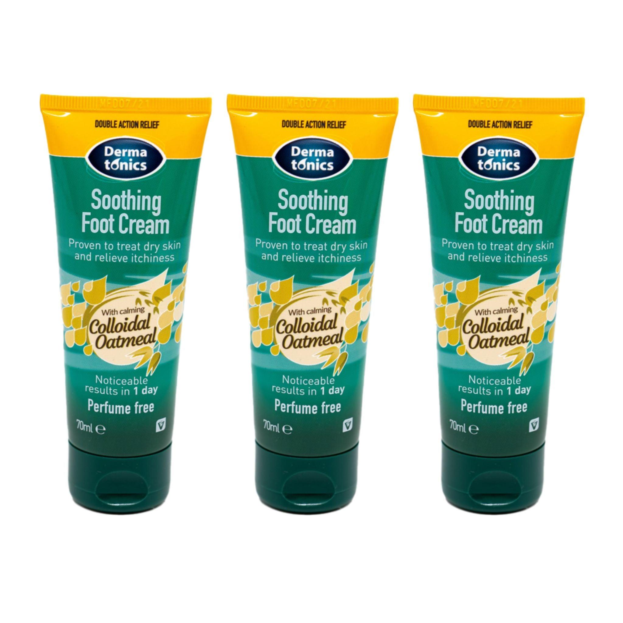 Product image of Dermatonics Soothing Foot Cream 3-pack