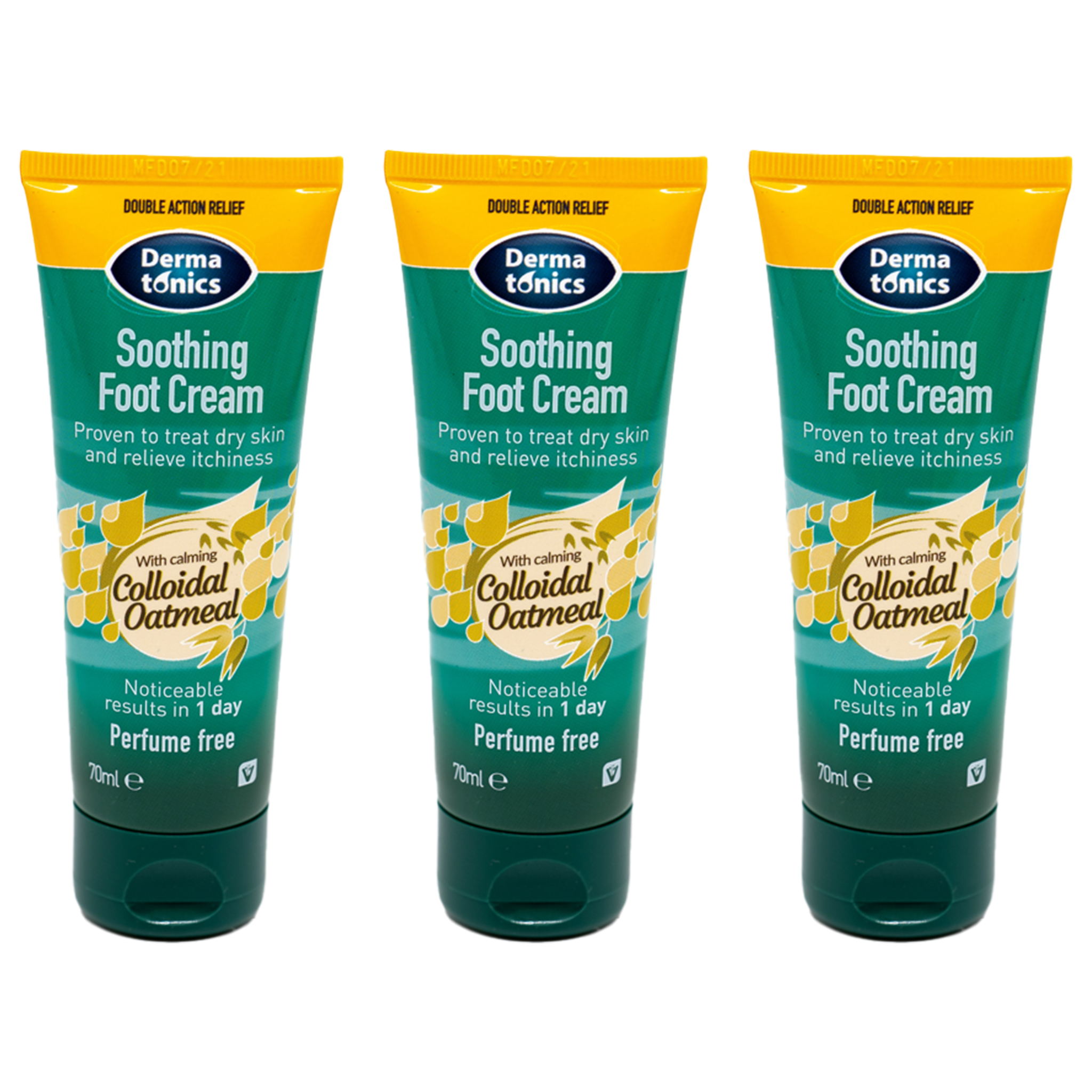 Natural Soothing Foot Cream (3-Pack)